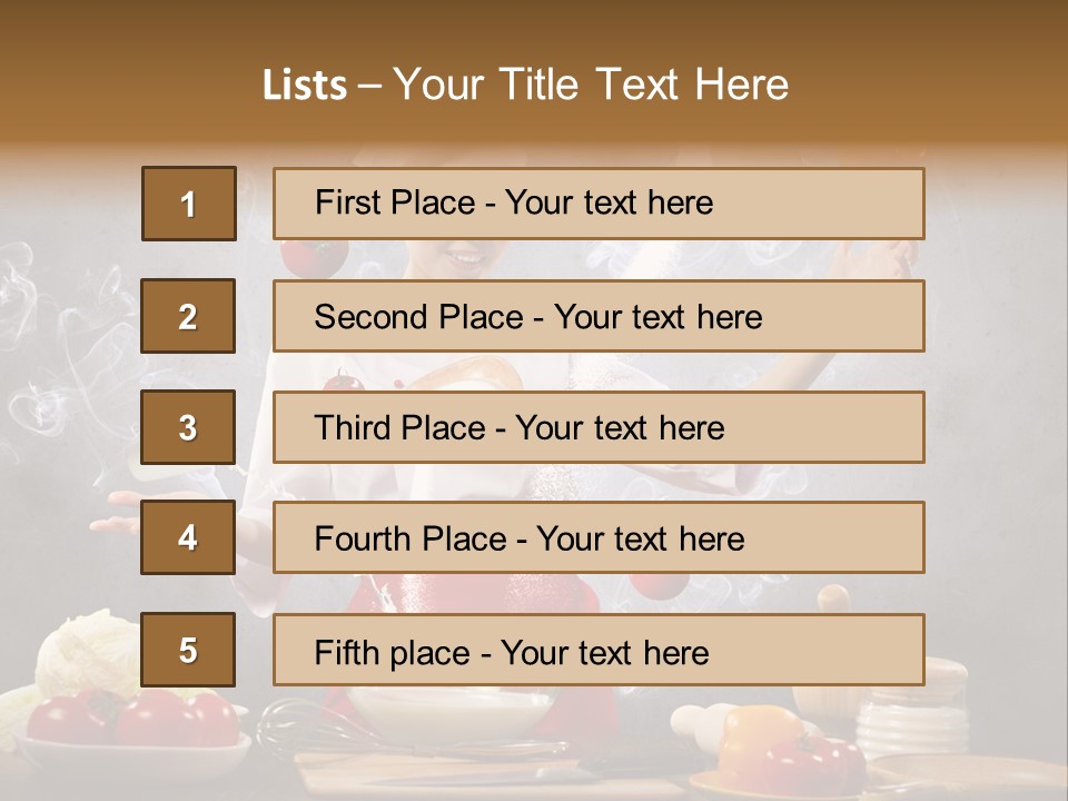 View Diet Fresh PowerPoint Template
