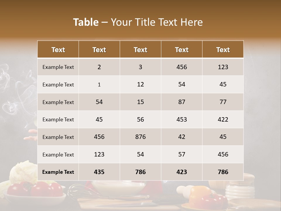 View Diet Fresh PowerPoint Template