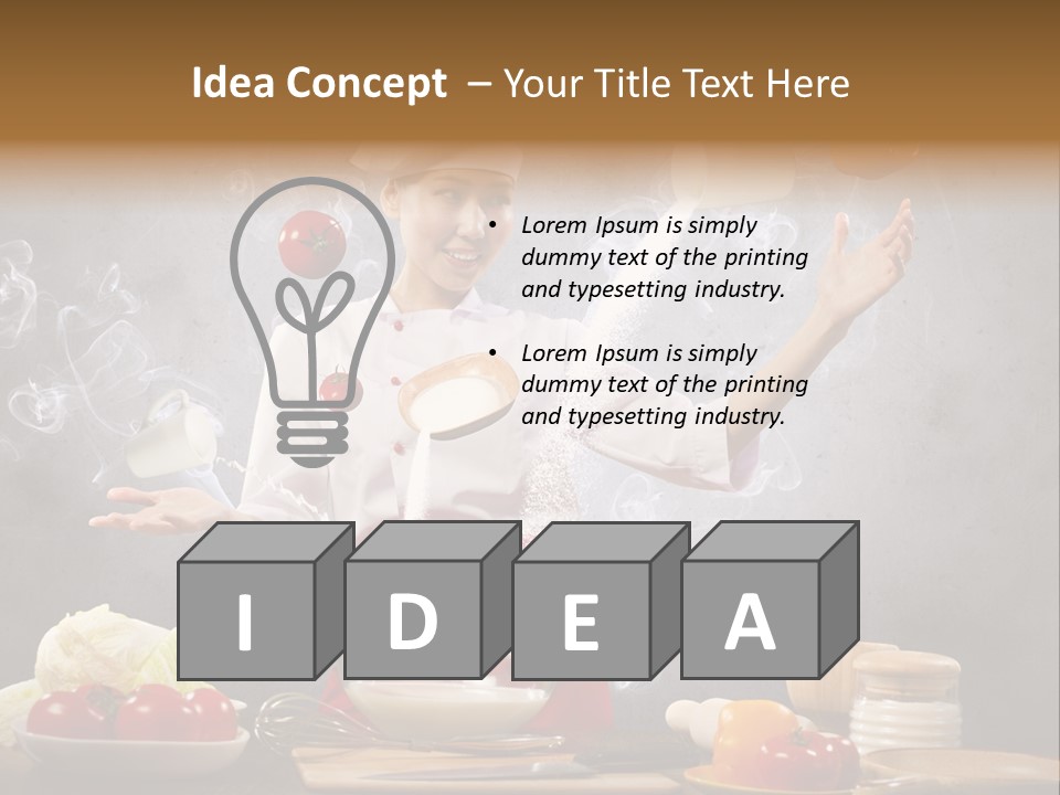 View Diet Fresh PowerPoint Template