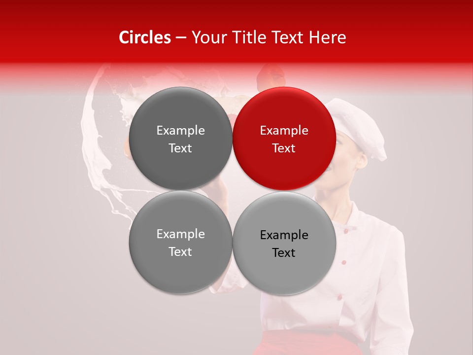 Young Perfection Milk PowerPoint Template