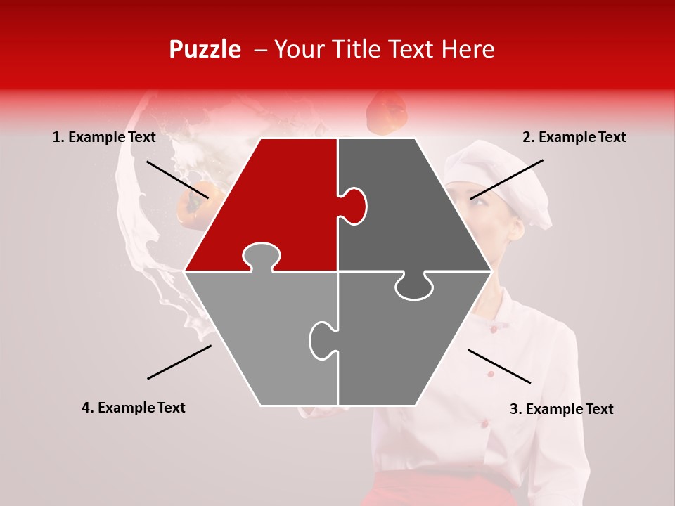 Young Perfection Milk PowerPoint Template