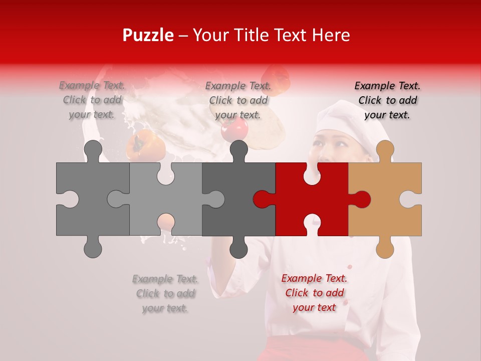 Young Perfection Milk PowerPoint Template