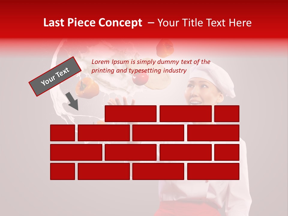 Young Perfection Milk PowerPoint Template