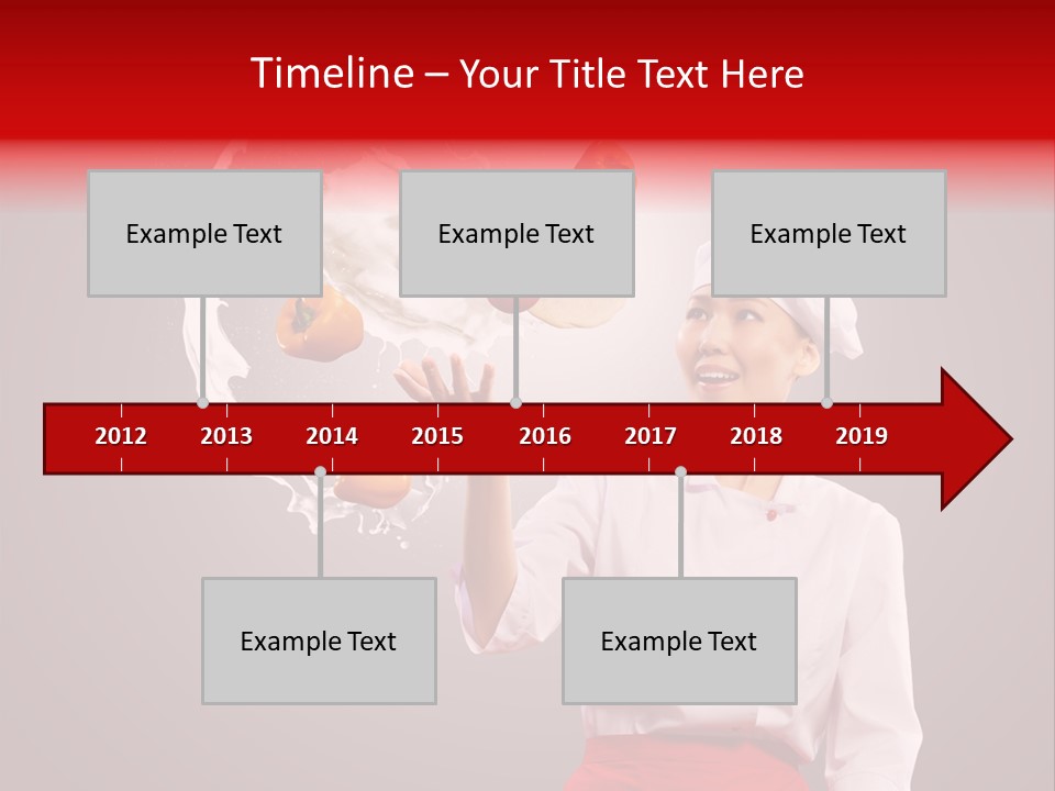 Young Perfection Milk PowerPoint Template