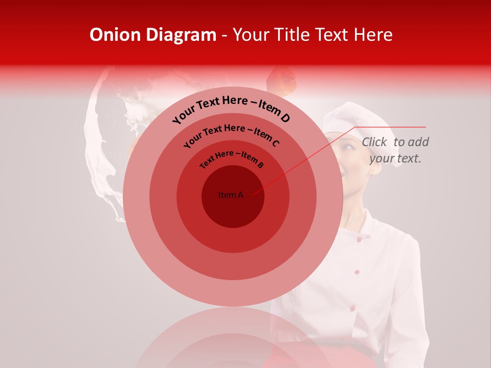 Young Perfection Milk PowerPoint Template