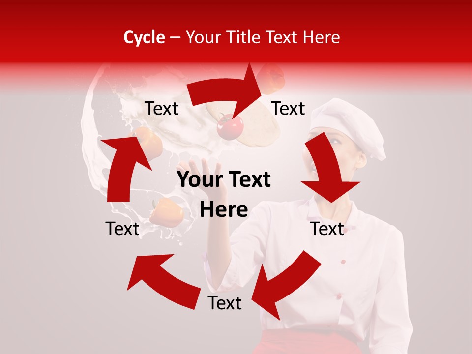 Young Perfection Milk PowerPoint Template