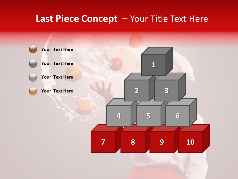 Young Perfection Milk PowerPoint Template