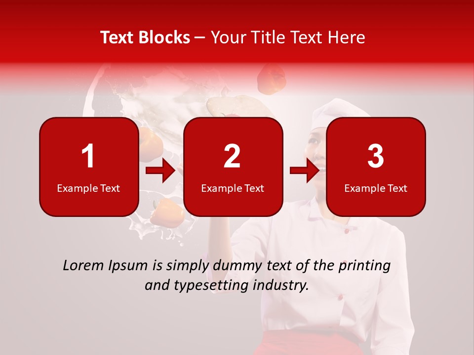 Young Perfection Milk PowerPoint Template