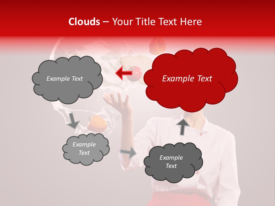 Young Perfection Milk PowerPoint Template