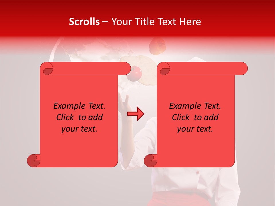 Young Perfection Milk PowerPoint Template