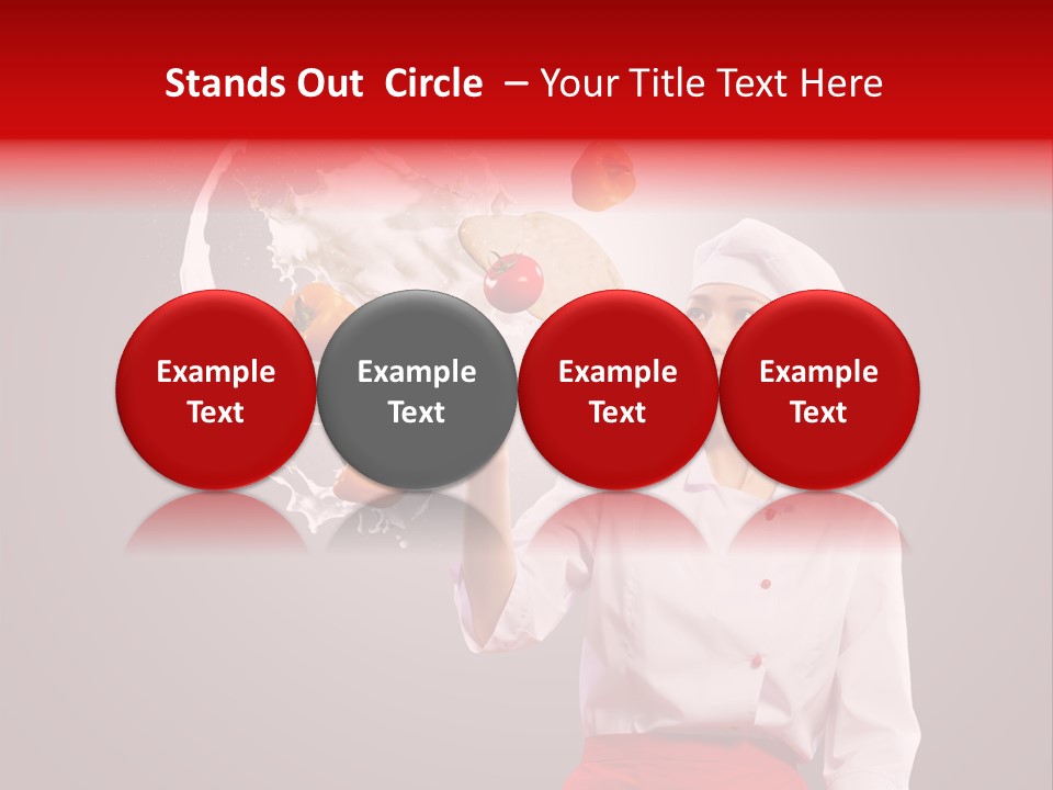 Young Perfection Milk PowerPoint Template