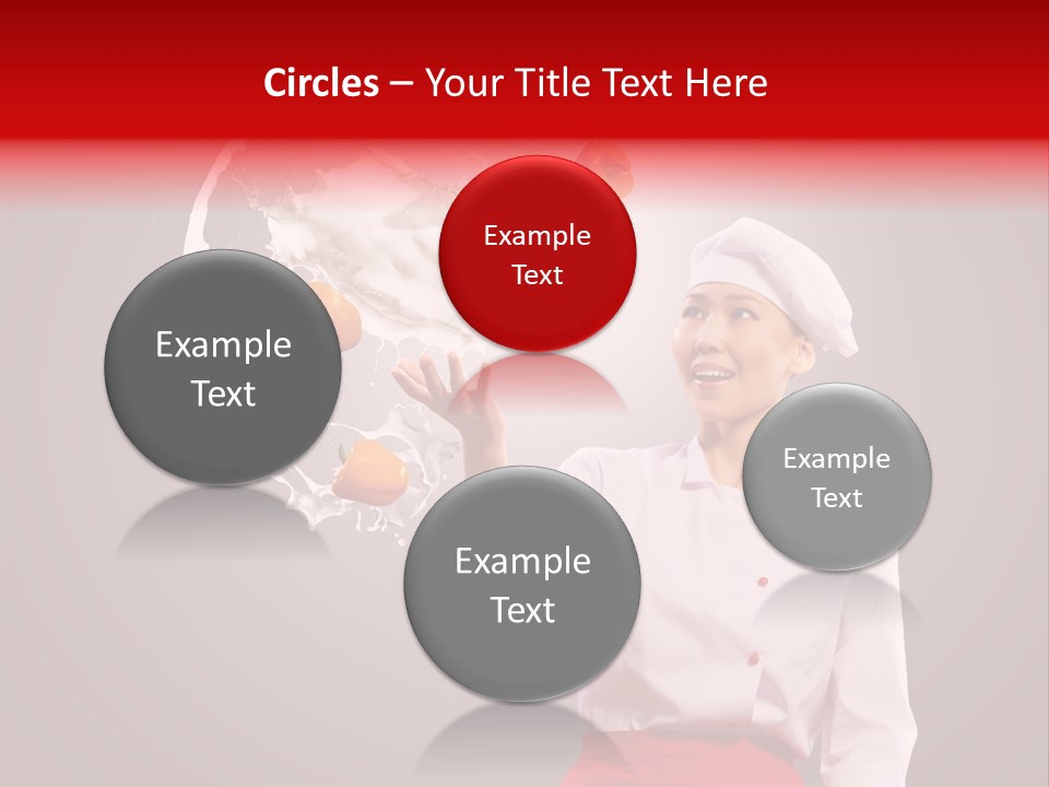 Young Perfection Milk PowerPoint Template