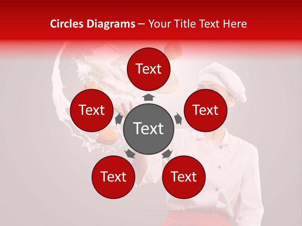 Young Perfection Milk PowerPoint Template