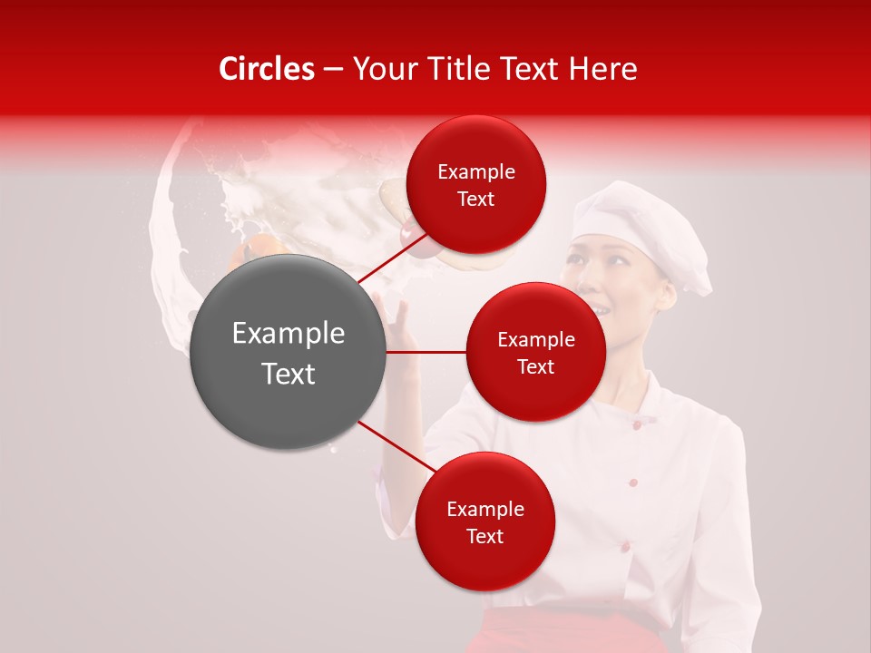 Young Perfection Milk PowerPoint Template