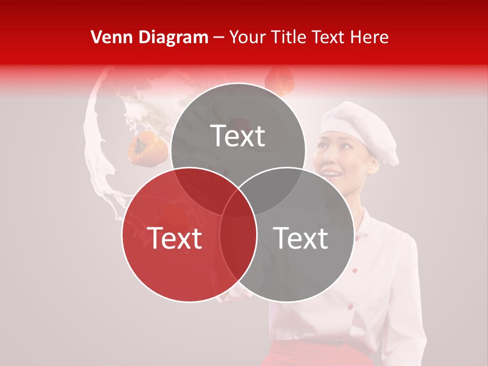 Young Perfection Milk PowerPoint Template