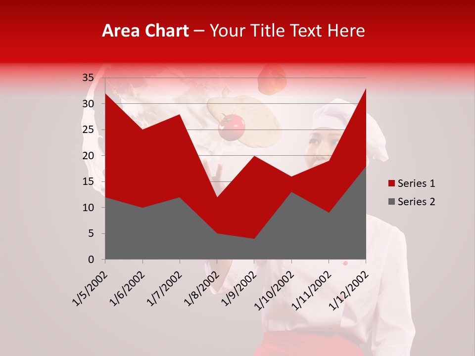 Young Perfection Milk PowerPoint Template