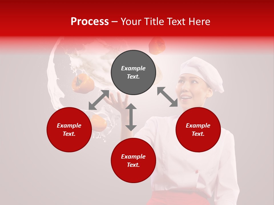 Young Perfection Milk PowerPoint Template