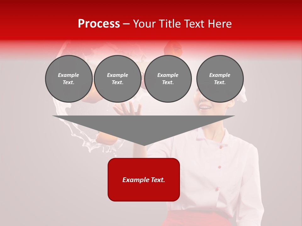 Young Perfection Milk PowerPoint Template