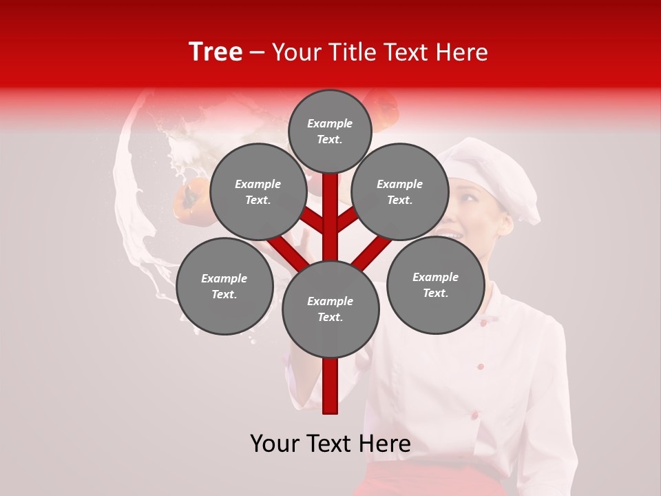 Young Perfection Milk PowerPoint Template