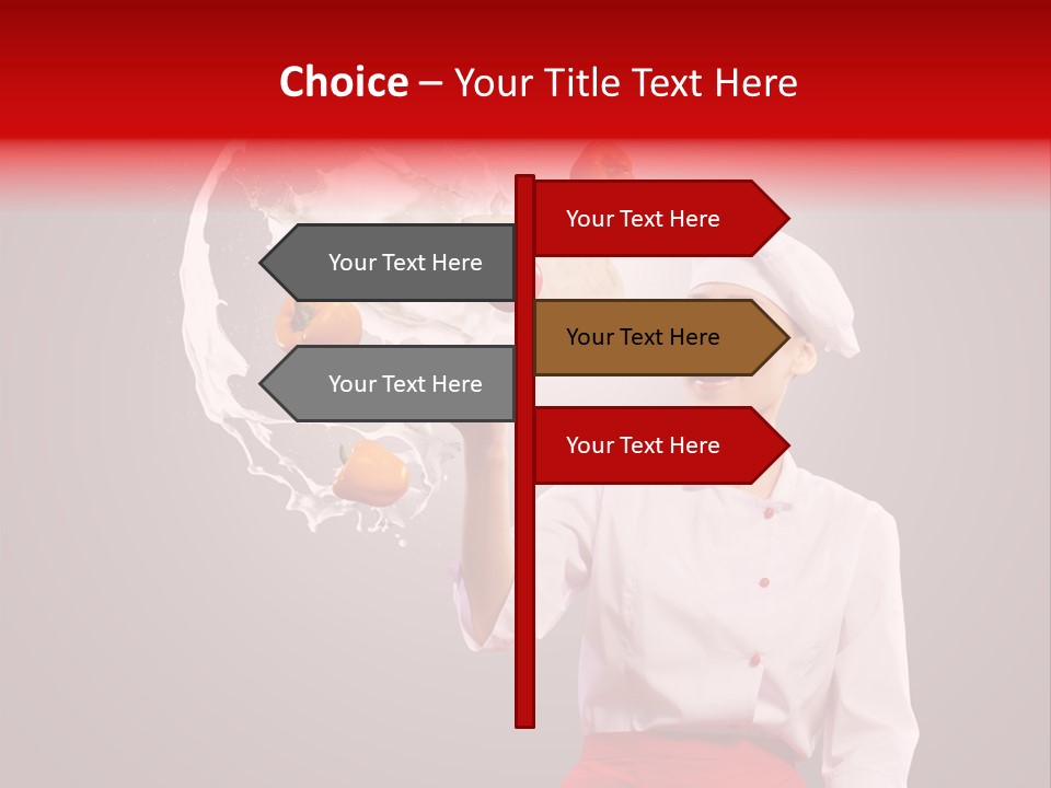 Young Perfection Milk PowerPoint Template