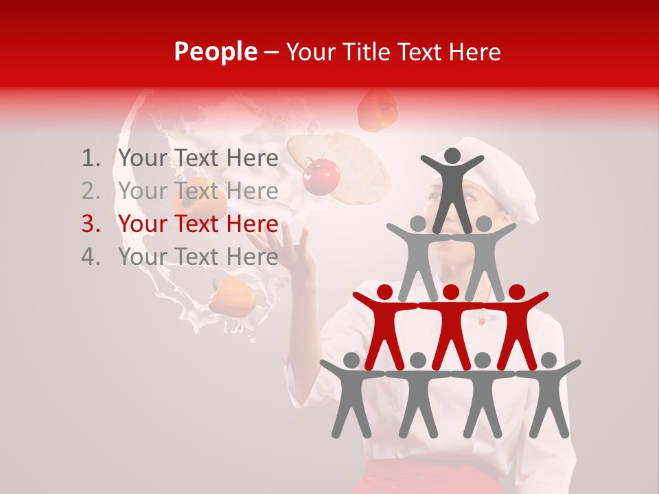 Young Perfection Milk PowerPoint Template