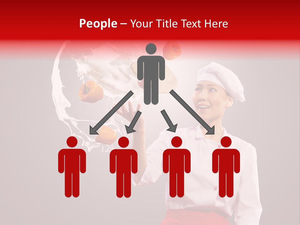 Young Perfection Milk PowerPoint Template