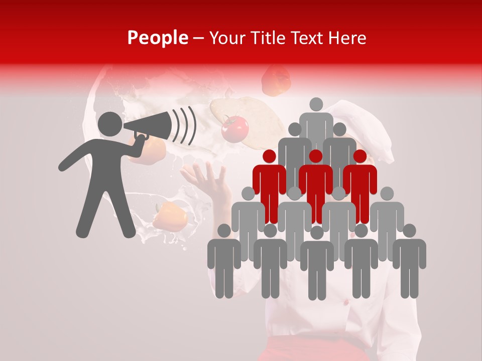 Young Perfection Milk PowerPoint Template