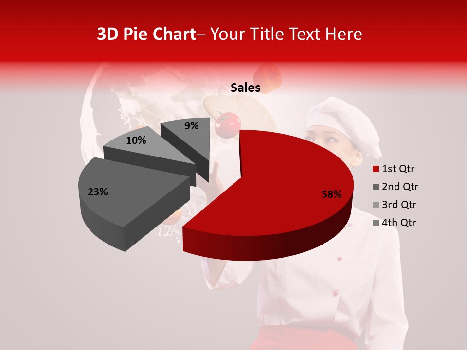 Young Perfection Milk PowerPoint Template