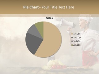 Puff Chef Flour PowerPoint Template