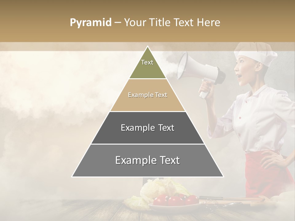 Puff Chef Flour PowerPoint Template