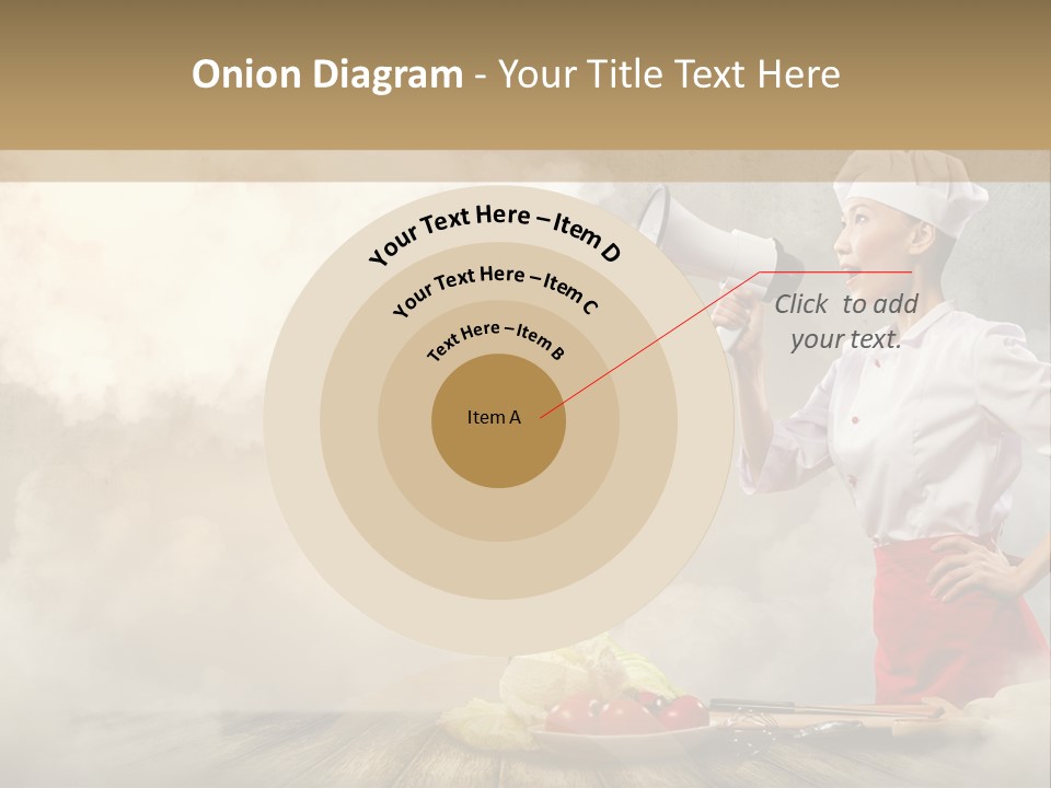 Puff Chef Flour PowerPoint Template