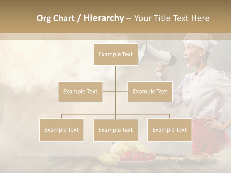 Puff Chef Flour PowerPoint Template