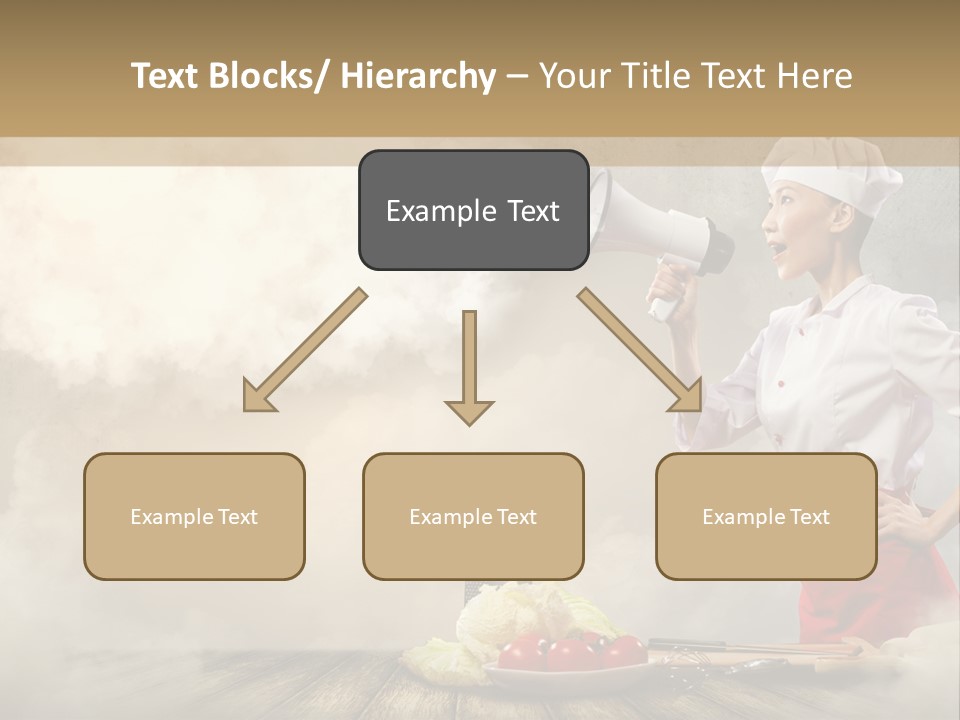 Puff Chef Flour PowerPoint Template