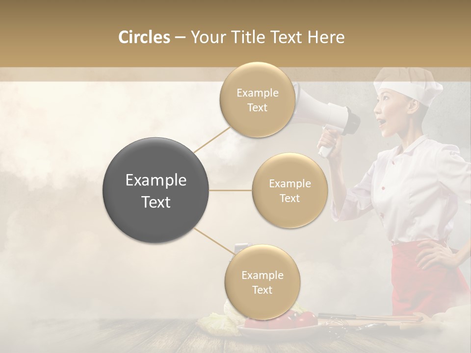 Puff Chef Flour PowerPoint Template