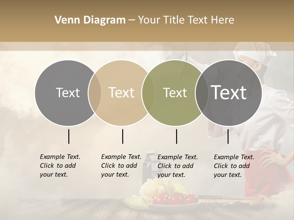 Puff Chef Flour PowerPoint Template