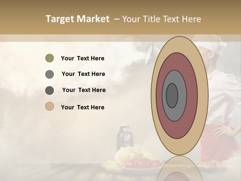 Puff Chef Flour PowerPoint Template