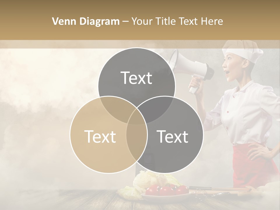 Puff Chef Flour PowerPoint Template