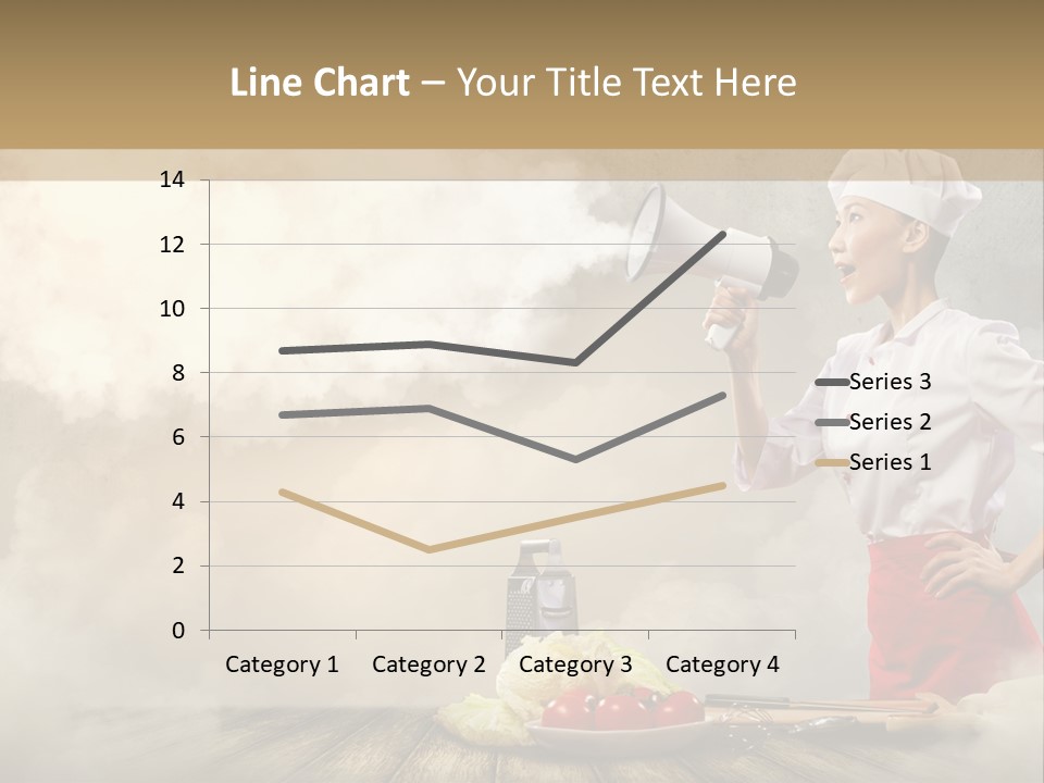 Puff Chef Flour PowerPoint Template