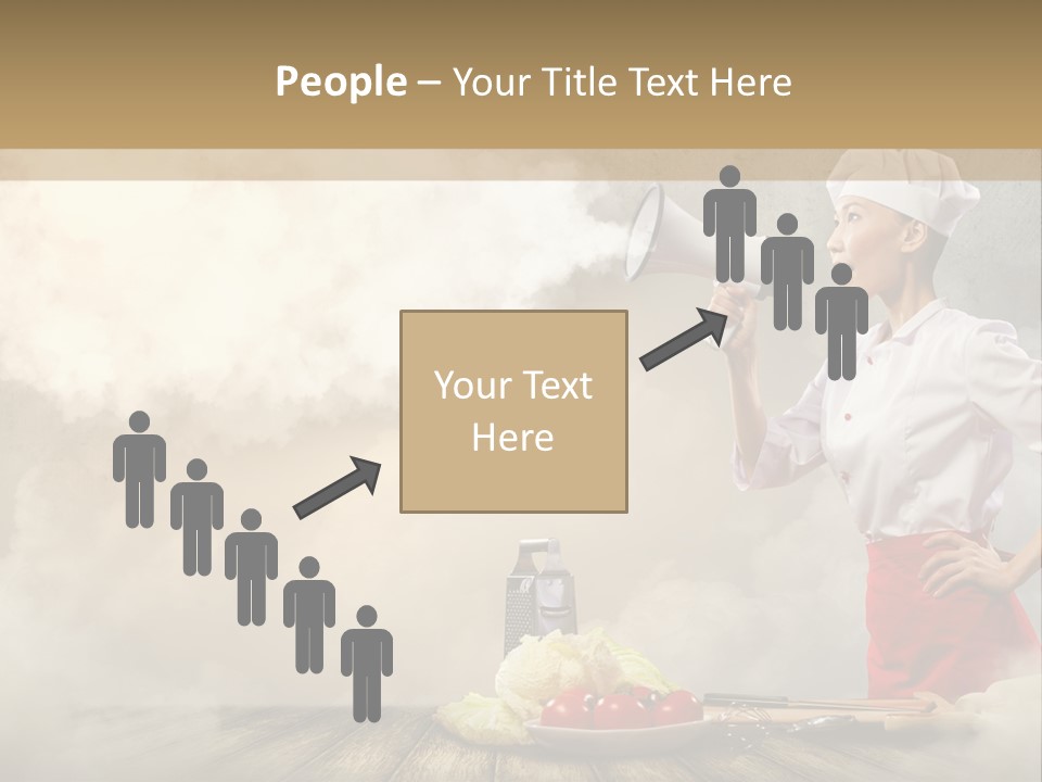 Puff Chef Flour PowerPoint Template