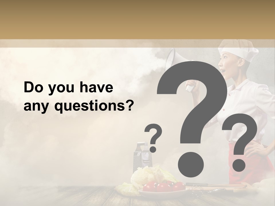 Puff Chef Flour PowerPoint Template