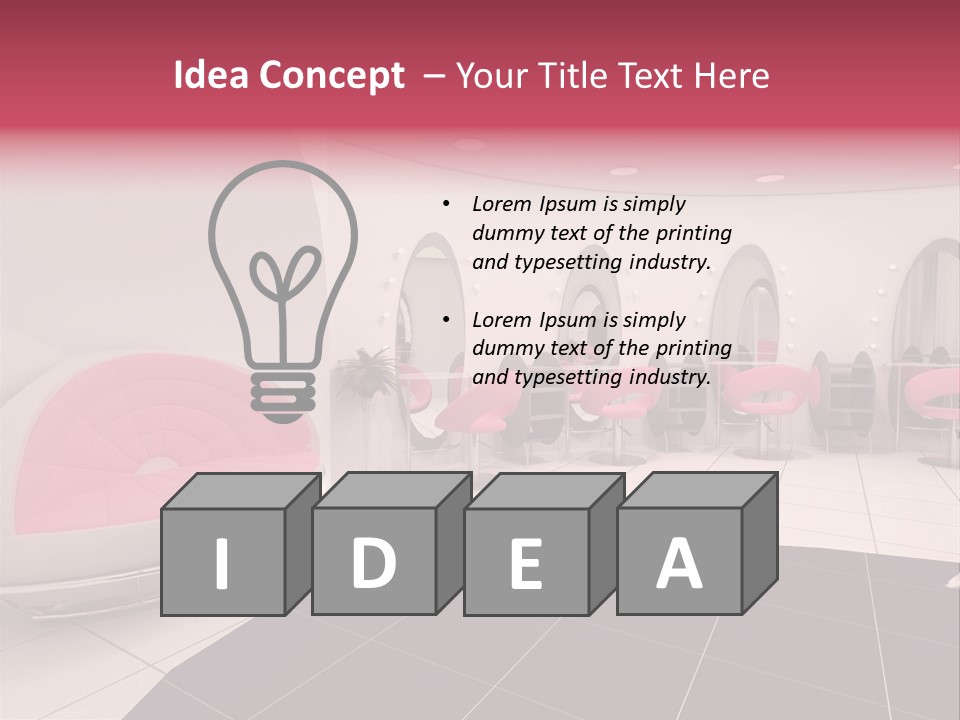 Stylish Minimalism White PowerPoint Template