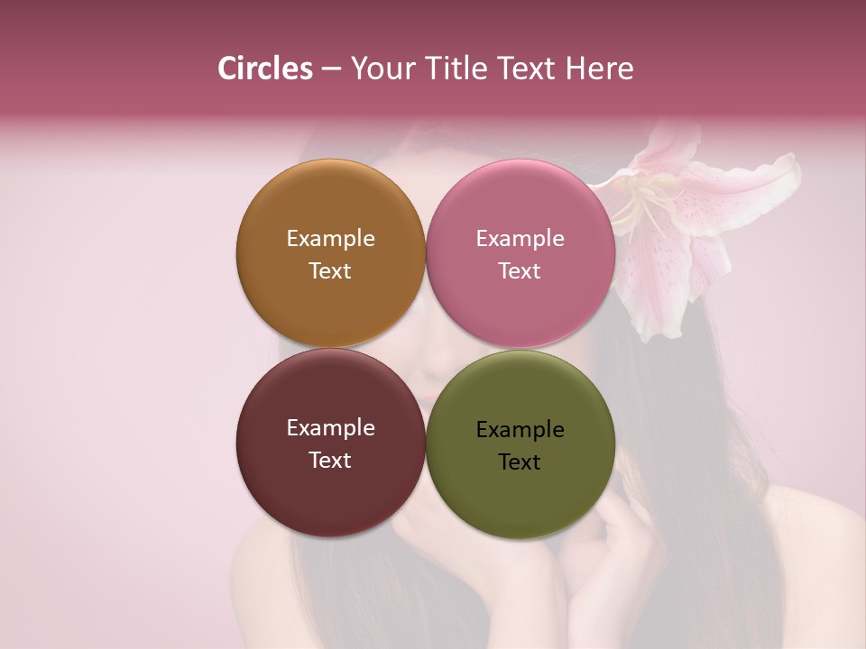 Facial Closeup Long PowerPoint Template