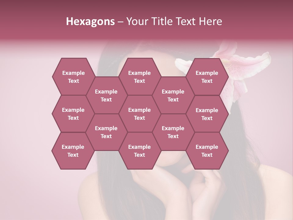 Facial Closeup Long PowerPoint Template