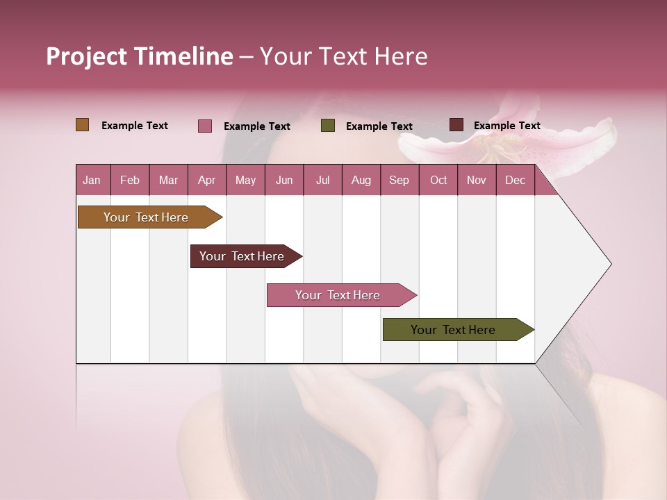 Facial Closeup Long PowerPoint Template