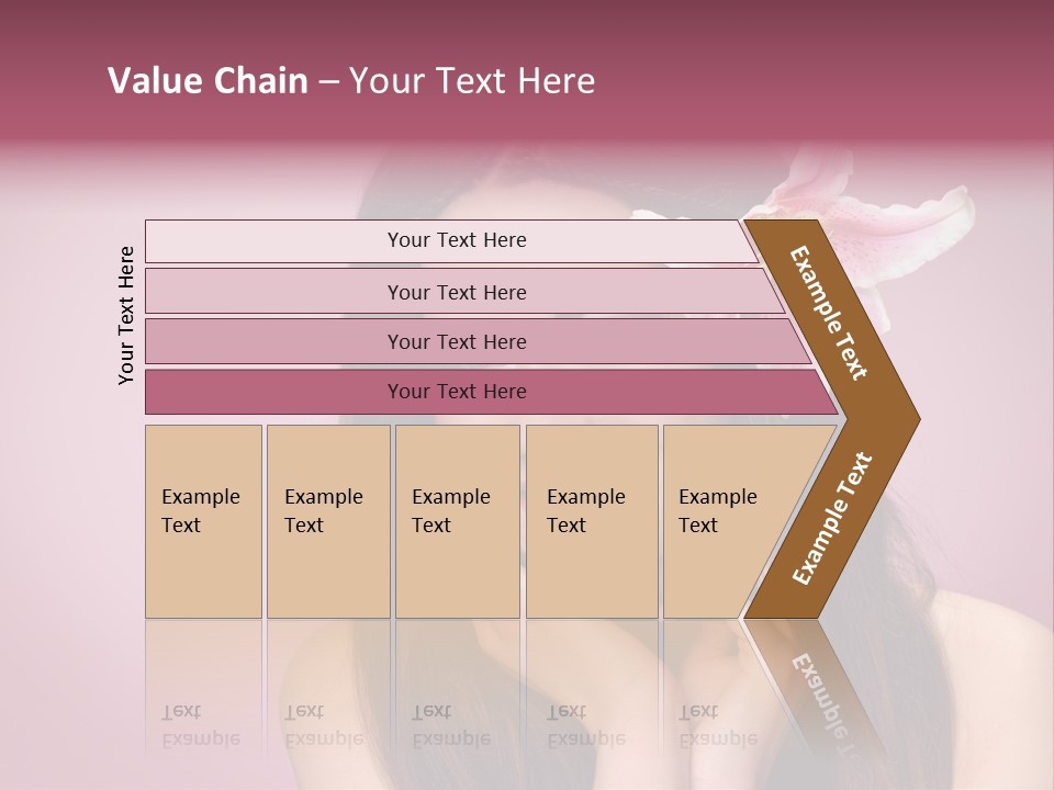 Facial Closeup Long PowerPoint Template