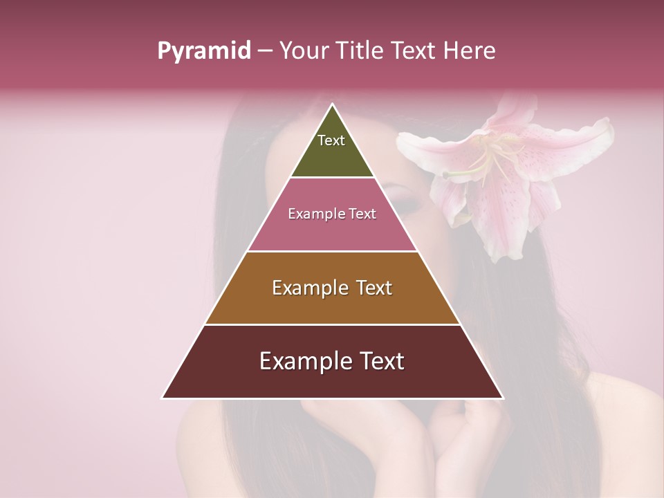 Facial Closeup Long PowerPoint Template