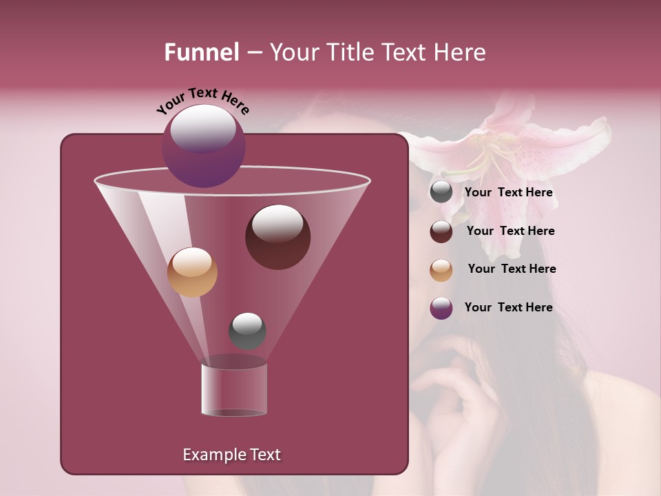 Facial Closeup Long PowerPoint Template