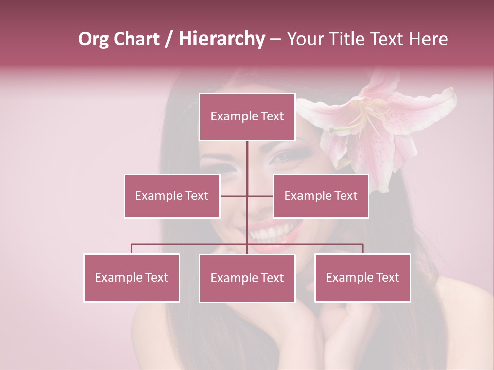 Facial Closeup Long PowerPoint Template