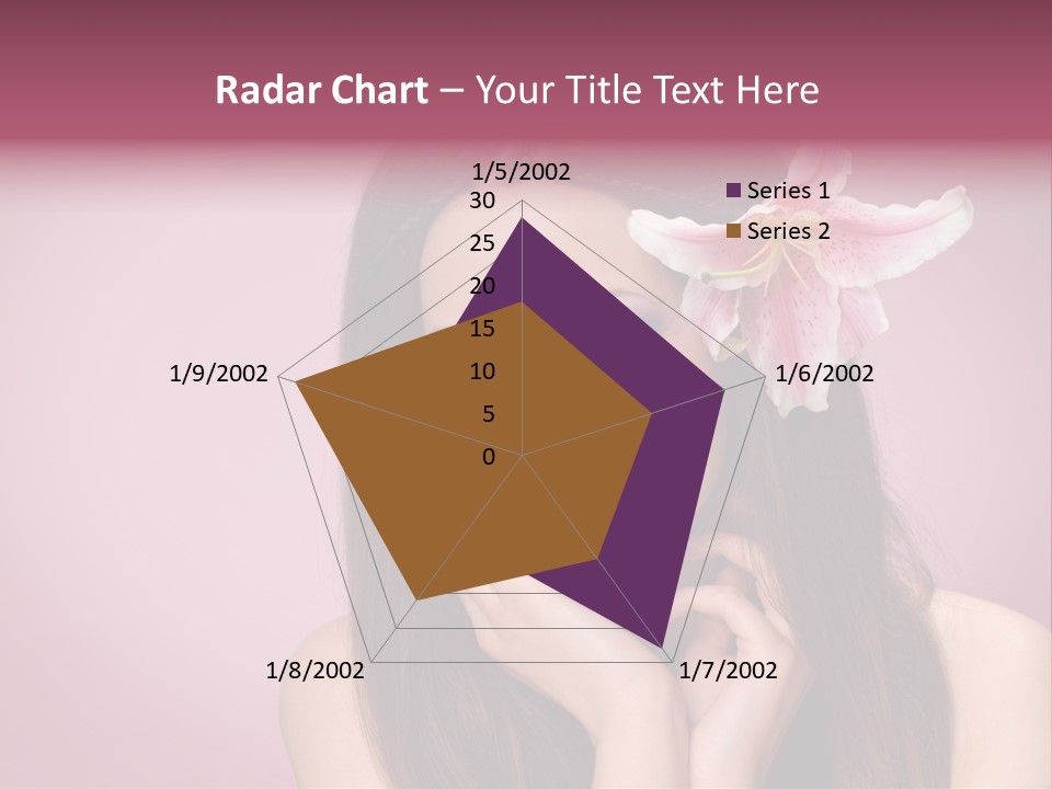 Facial Closeup Long PowerPoint Template