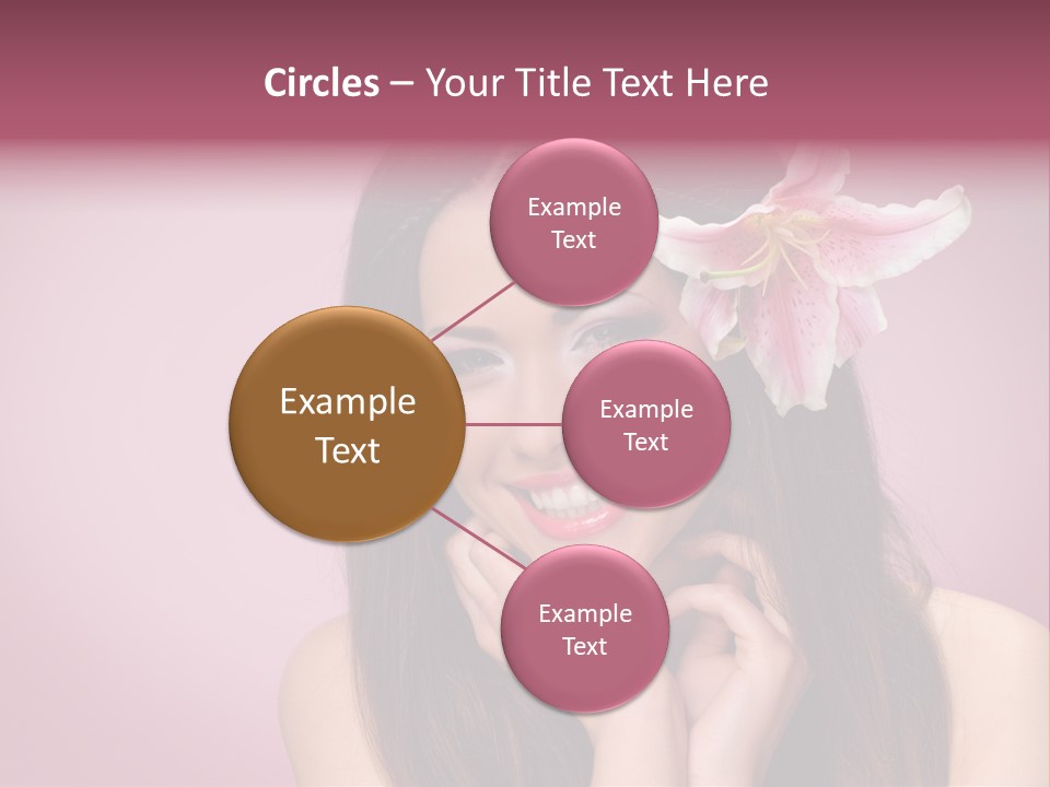 Facial Closeup Long PowerPoint Template